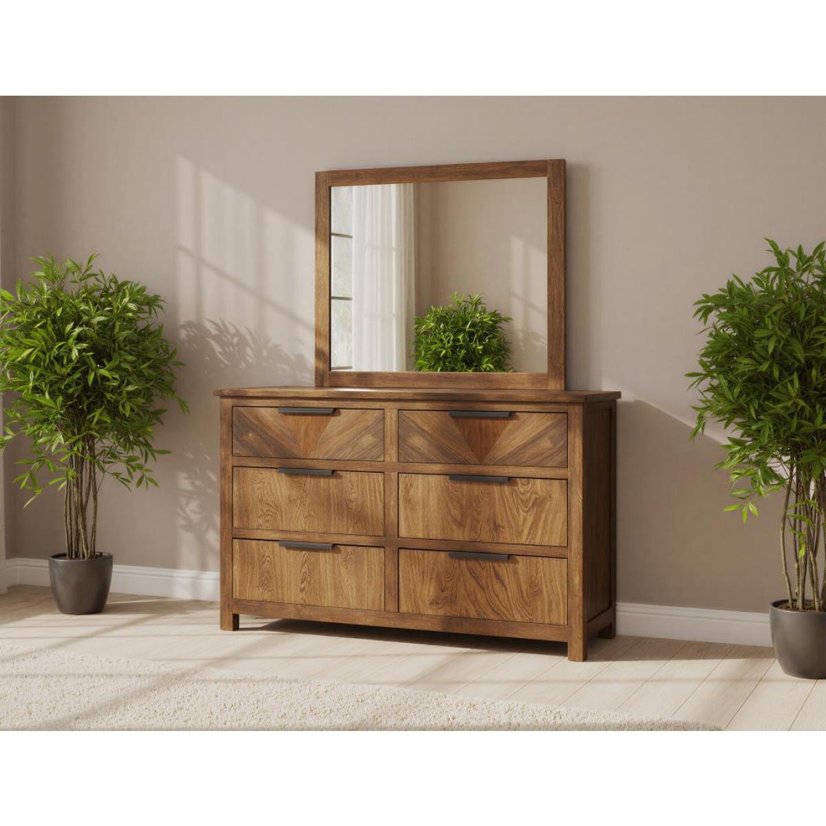 6 Drawer , Dresser - Sunrise - Image 7