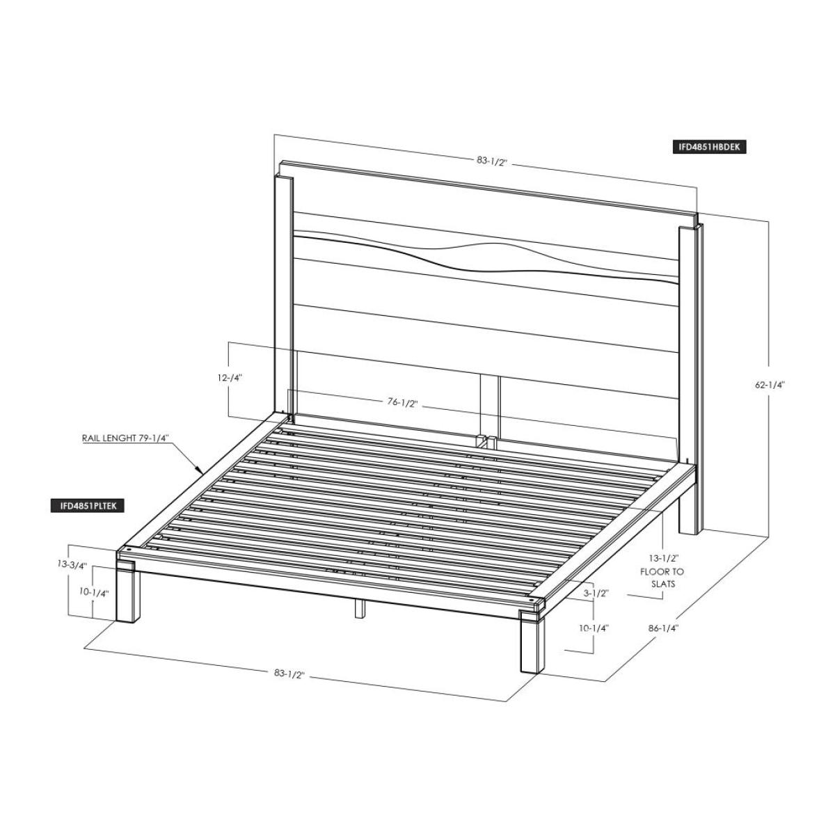 6/6 Eastern King Headboard - Raramuri - Image 8