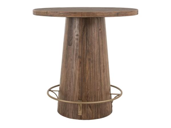 Bistro Table Base – Balam Dining Table Bases Brown