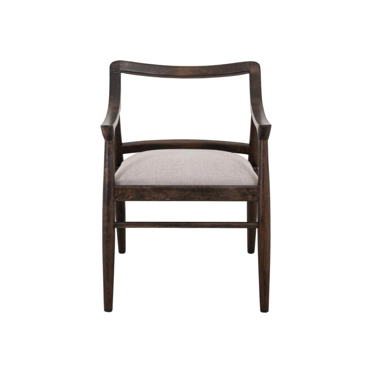 Balam Upholstered Dining Arm Chair - Image 2