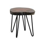 Live Edge End Table - Parota Epoxy