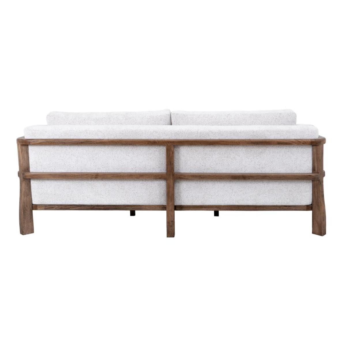 Wooden Frame, Upholstered Sofa - Roots - Image 5