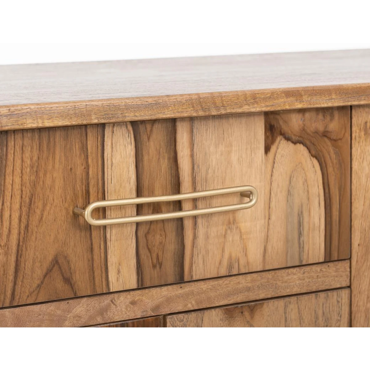 2 Drawer & 4 Door, 6 Shelf Kitchen Island – Balam Dining Storage Brown 10