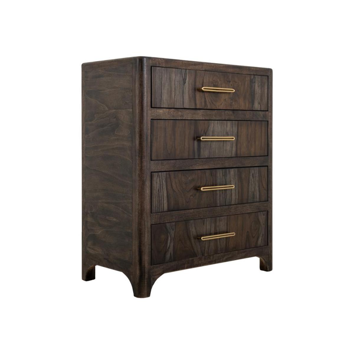 4 Drawer Chest - Dark Praga - Image 2