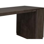 2 Drawer 4 Door Kitchen Island - Dark Mezquite - Image 7
