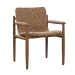 Sumba Outdoor Lounge Chair, Golden Flax Outdoor Chairs Outdoor Chairs 15