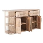 2 Drawer & 4 Door, 6 Shelf Kitchen Island - Balam - Image 4