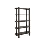 4 Shelves, Bookcase – Balam Bookcases Black 14