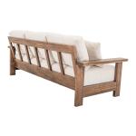Wooden Frame, Upholstered Sofa - Duna - Image 5