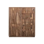 2 Drawer & 4 Door, 6 Shelf Kitchen Island – Balam Dining Storage Brown