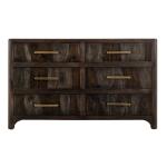 6 Drawer Dresser - Dark Praga - Image 4