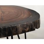 Live Edge End Table - Parota Epoxy - Image 7