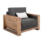 Wooden Frame & Base, Armchair - Ancora - Image 3