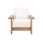 Wooden Frame & Base, Armchair - Duna
