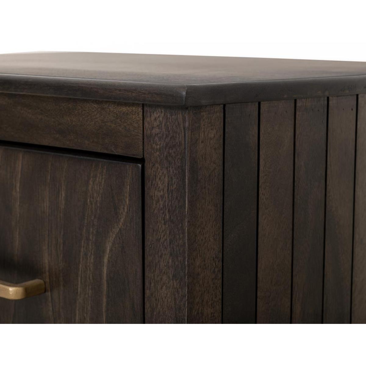 2 Drawer Nightstand - Dark Mezquite - Image 7