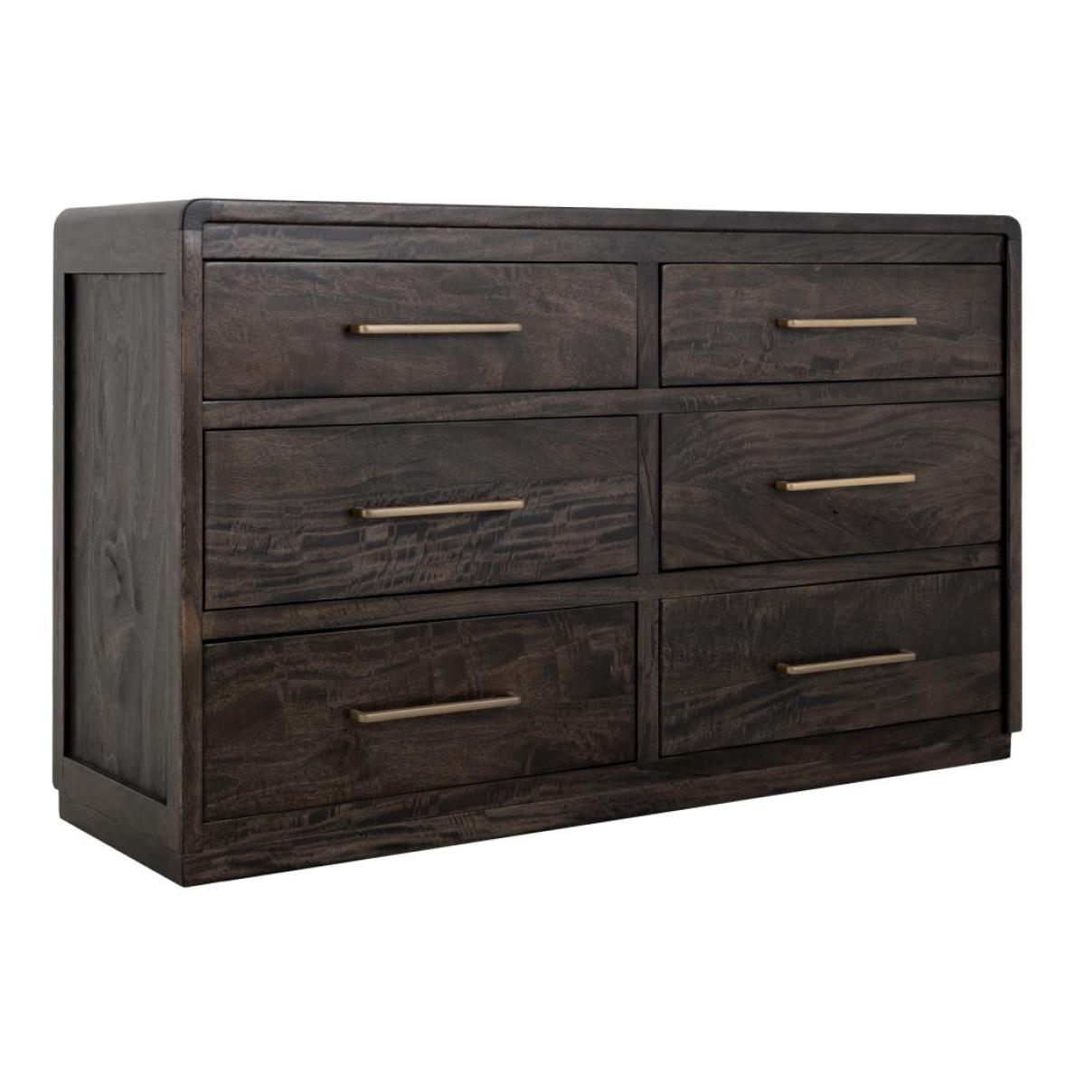 6 Drawer Dresser – Dark Mezquite Dressers Dressers 6