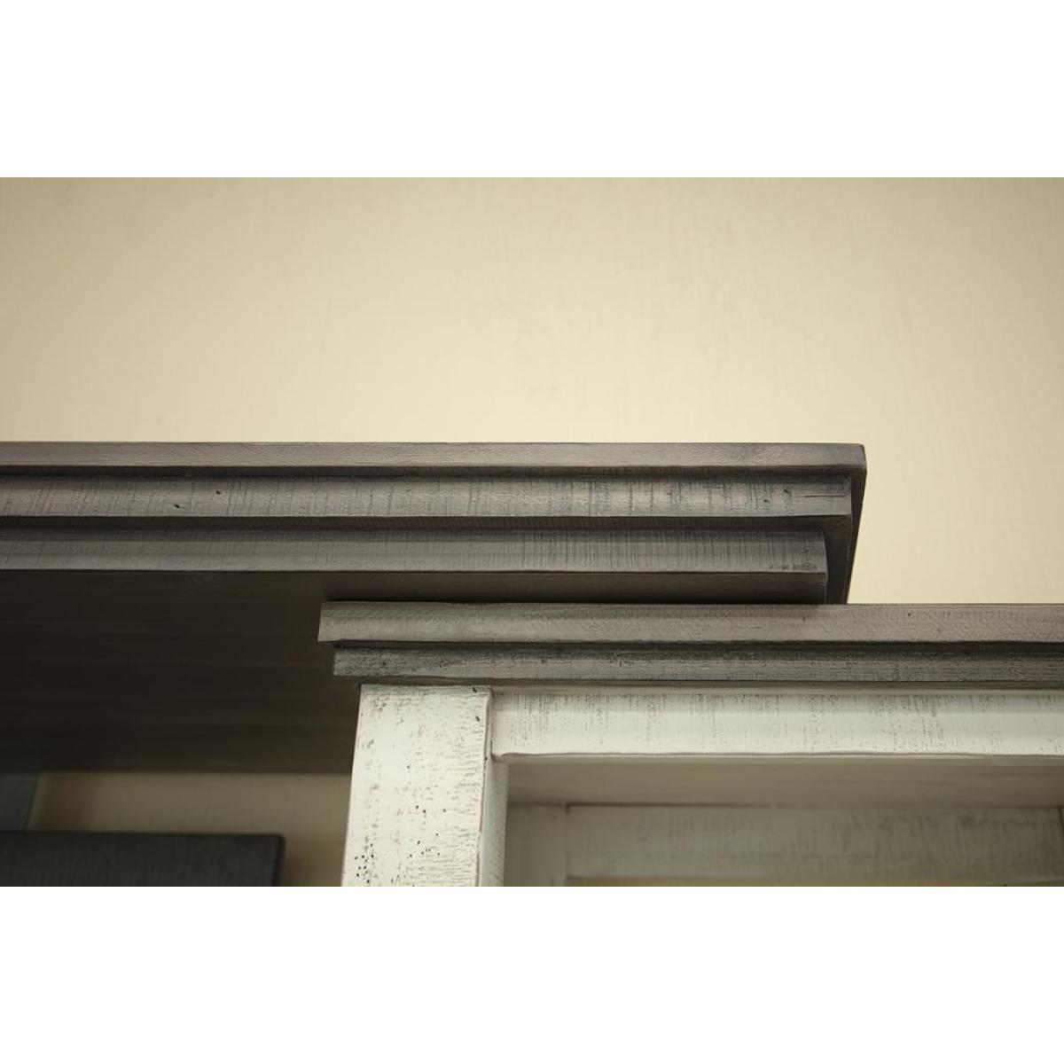 2 Door Bookcase Pier for Wall Unit - Stone - Image 5