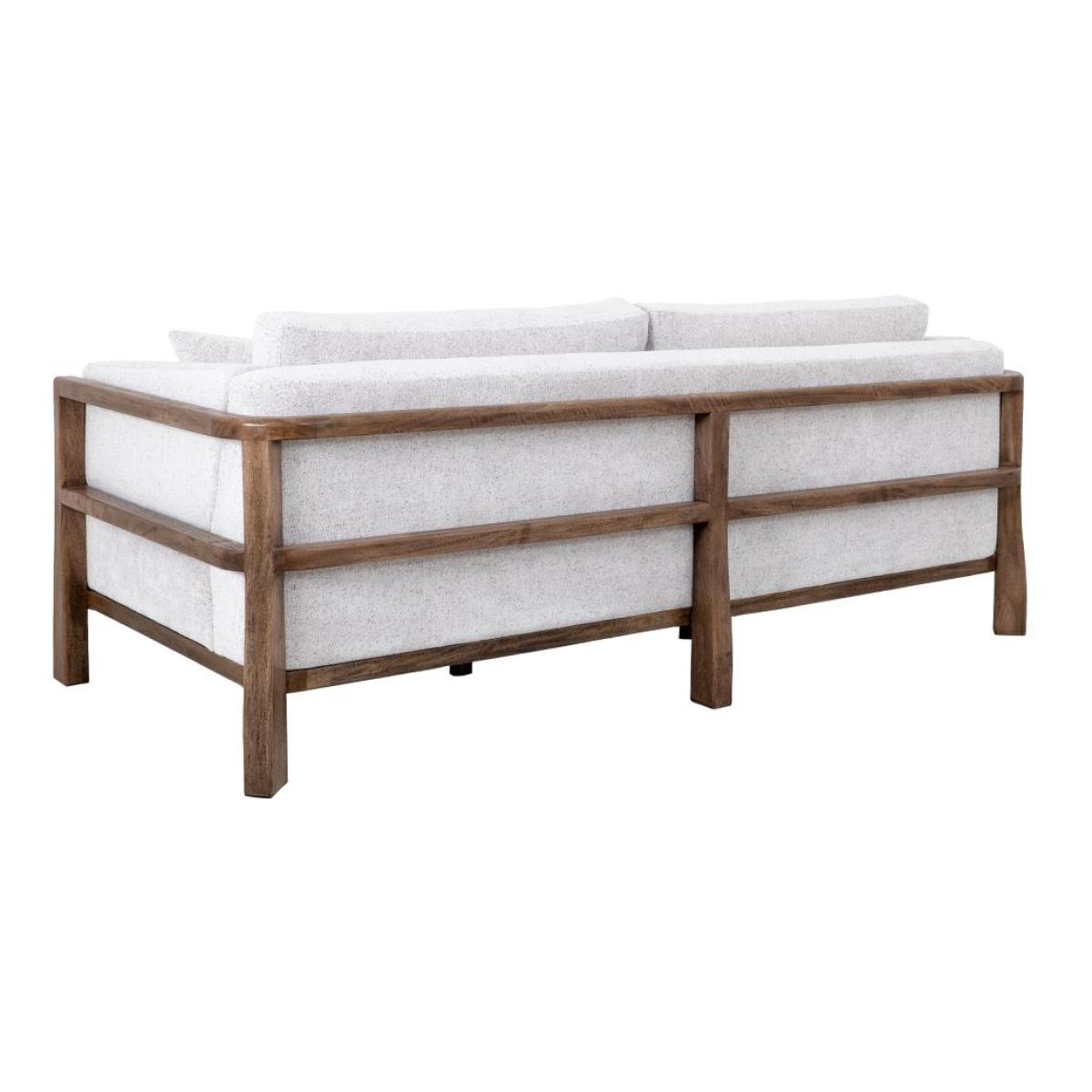Wooden Frame, Upholstered Sofa - Roots - Image 4