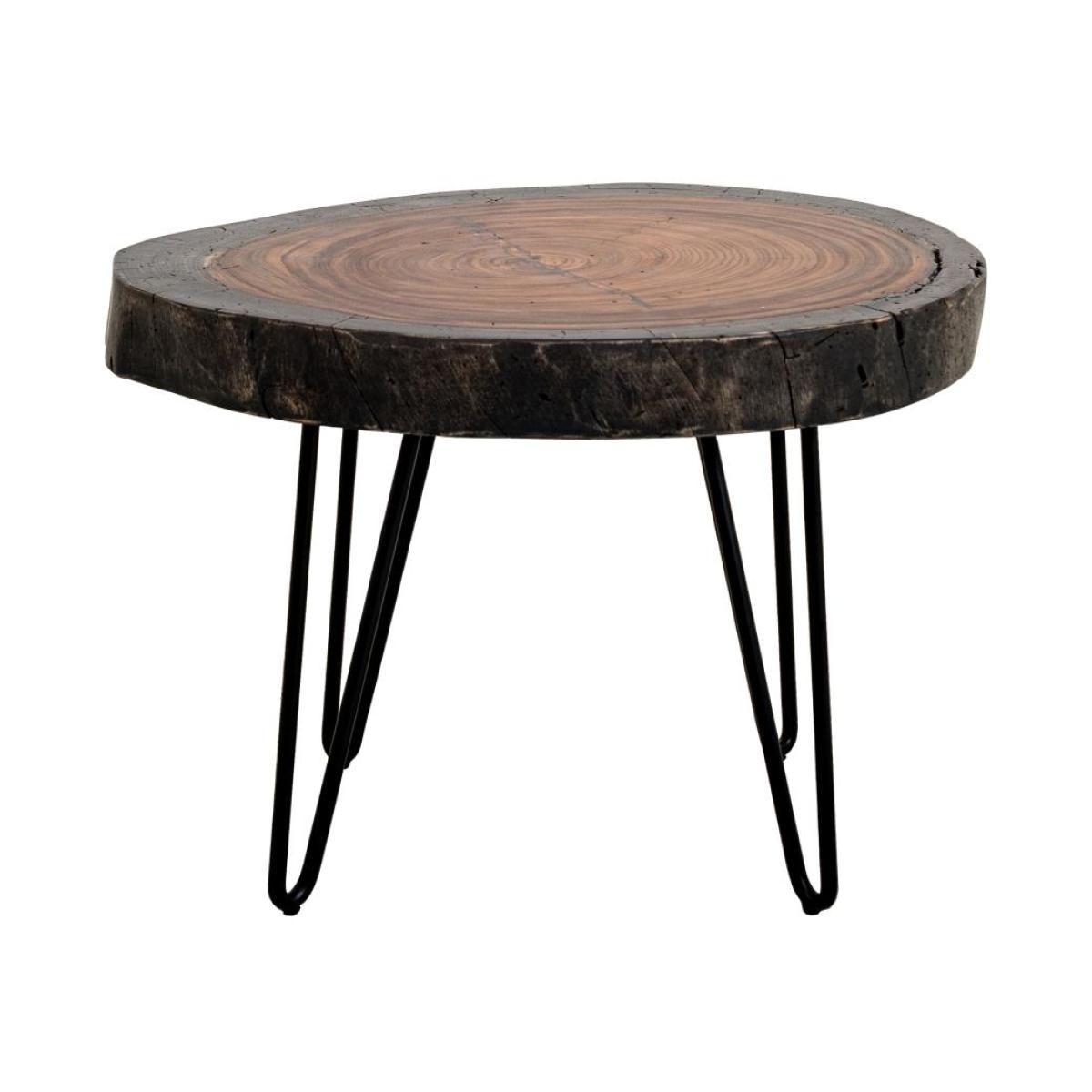 886a5f9f5d40fd606874c25de83d2253 Live Edge End Table - Parota Epoxy - Image 1