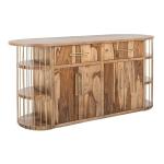 2 Drawer & 4 Door, 6 Shelf Kitchen Island - Balam - Image 4