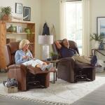 Polaris Medium Lift Chairs Brown 23