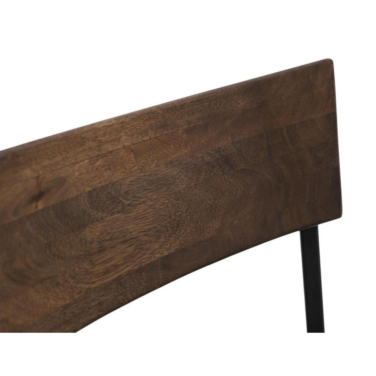 Wooden Frame & Metal Base, Barstool 30" - Century - Image 4