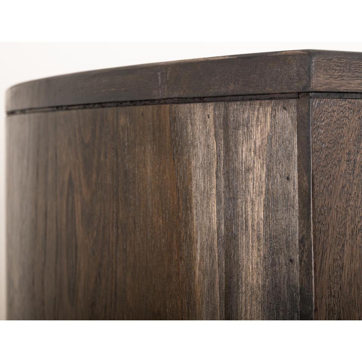 5 Drawer & 2 Door Gentleman’s Chest – Balam Chests Black 10