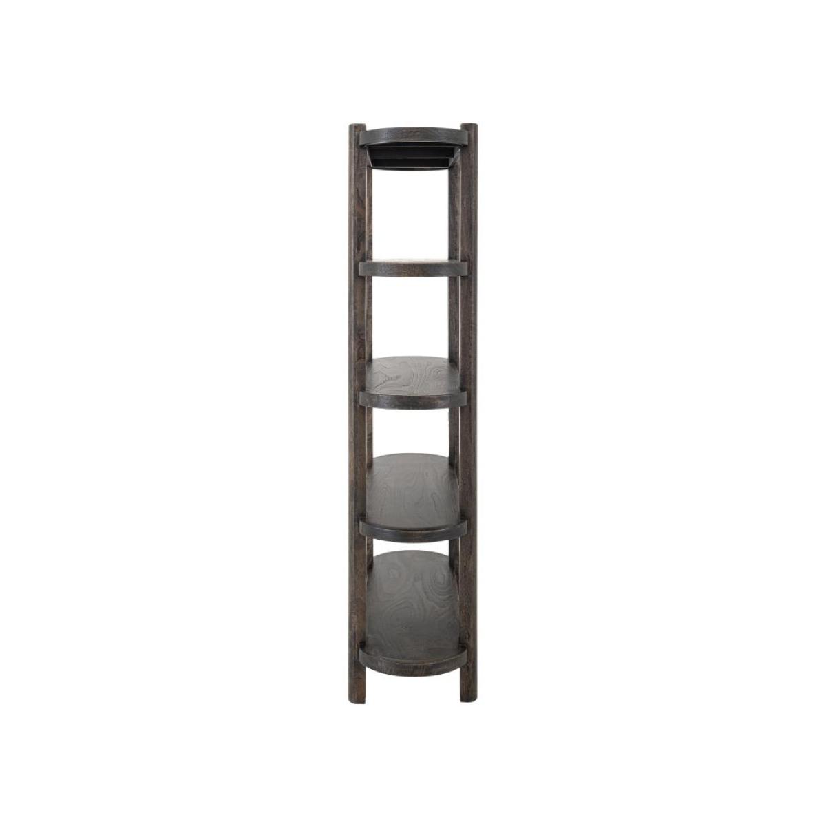 4 Shelves, Bookcase – Balam Bookcases Black 6