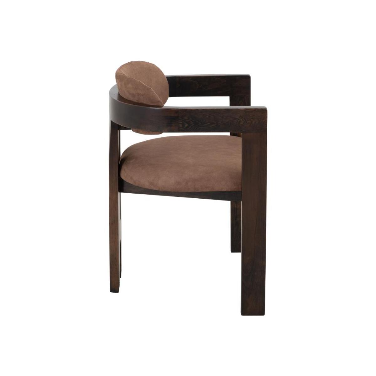 Raramuri Poly Suede Upholstered Chair - Image 4