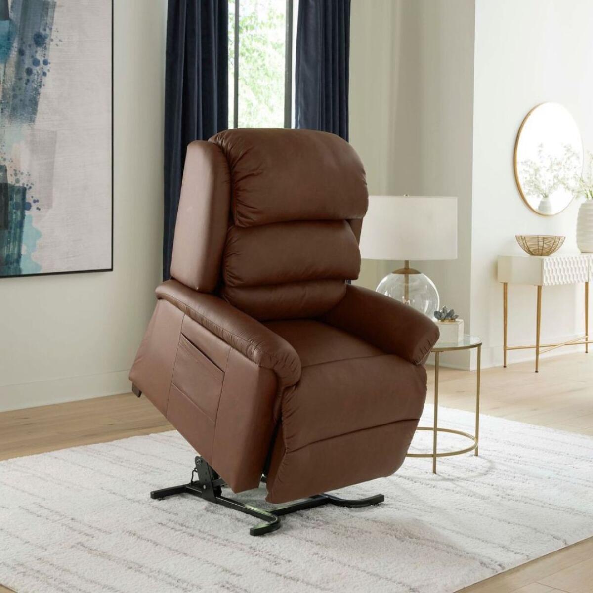Polaris Medium Lift Chairs Brown 4