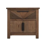 3 Drawer Pier / Bookcase – Loft Brown Bookcases Bookcases