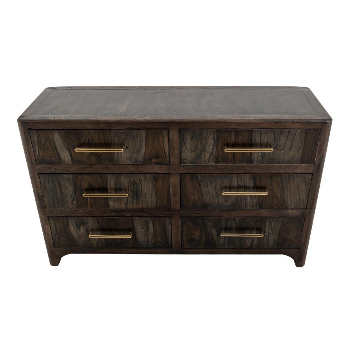 6 Drawer Dresser - Dark Praga - Image 3
