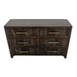 6 Drawer Dresser - Dark Praga - Image 3