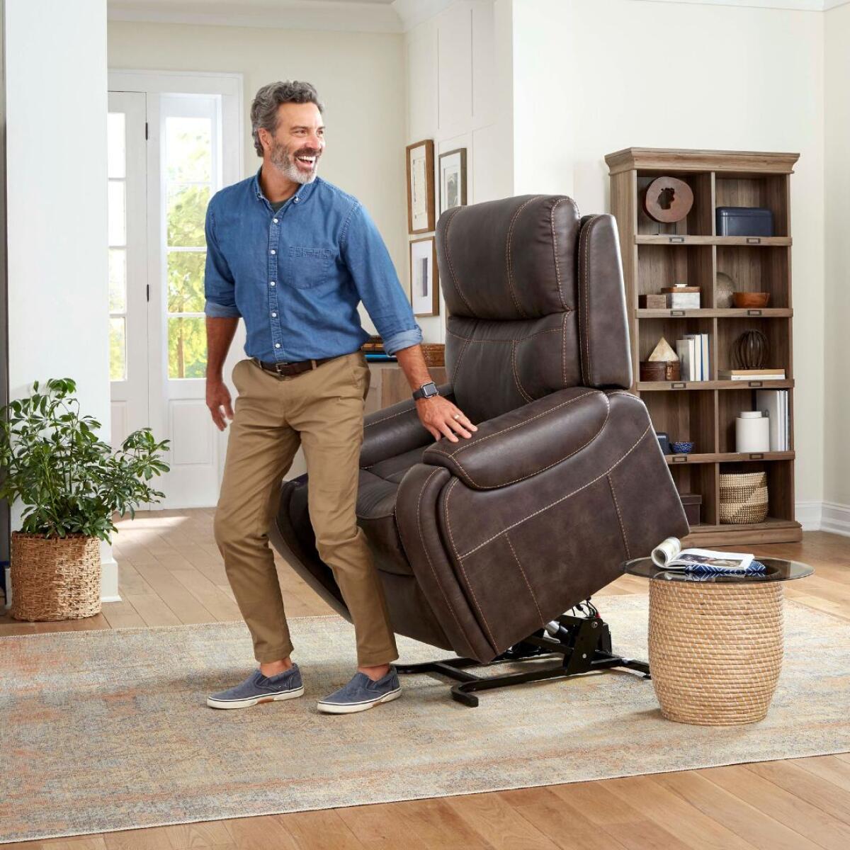 Sedona Medium Lift Chairs Brown 12