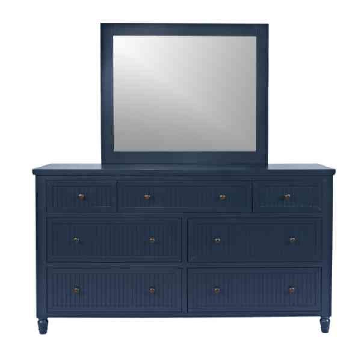 Westport Bedroom Dresser Mirror Dressers Blue 8