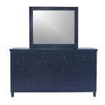 Westport Bedroom Dresser Mirror Dressers Blue 17
