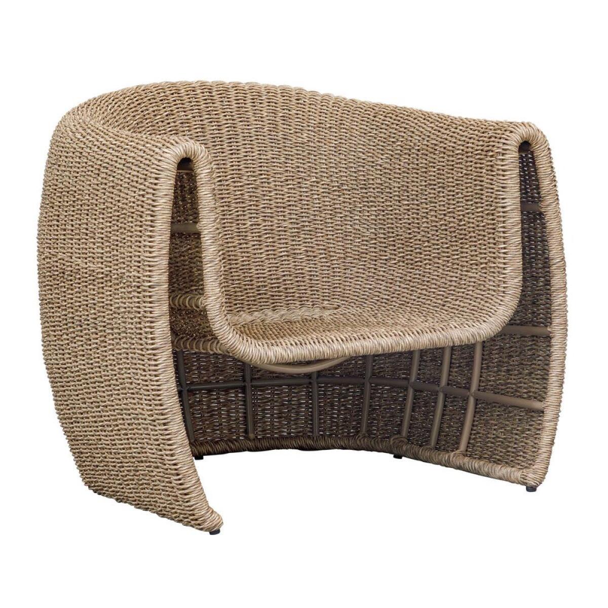 Tropic Outdoor Lounge Chair, Golden Flax Outdoor Chairs Outdoor Chairs 14