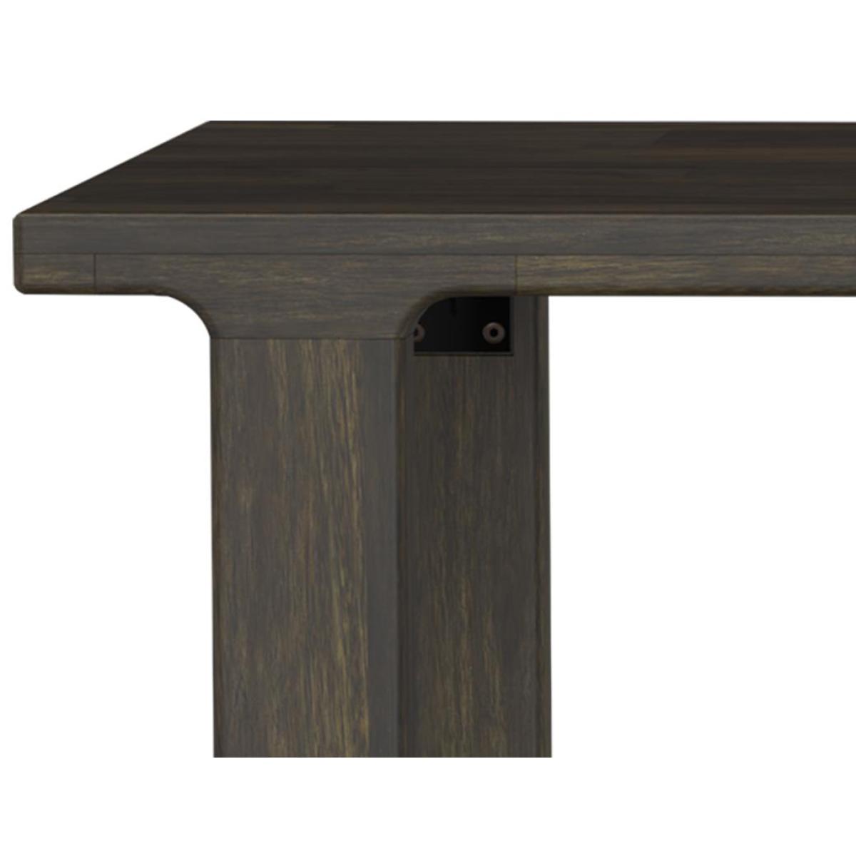 Wooden Table - Dark Mezquite - Image 8