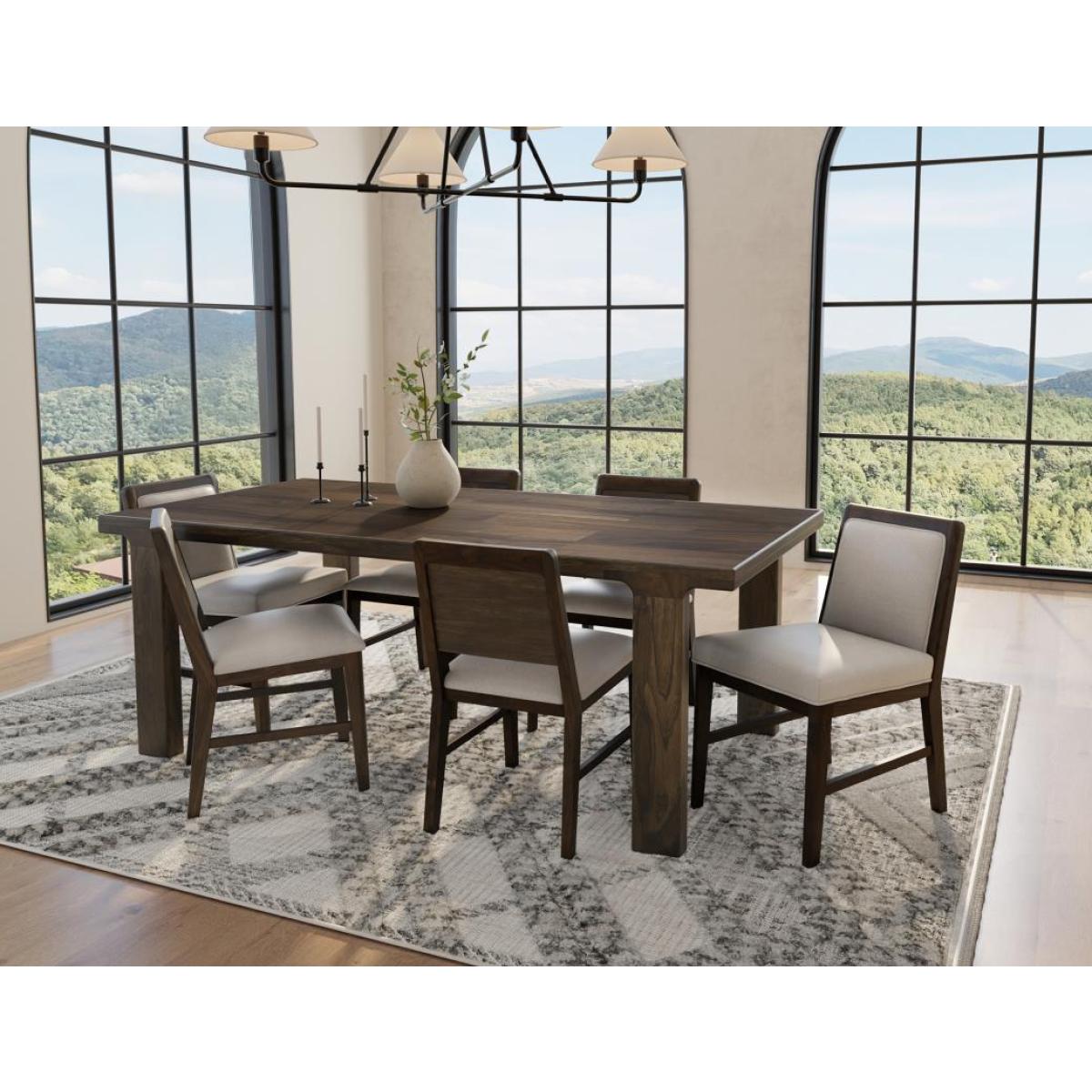 Wooden Table - Dark Mezquite - Image 6