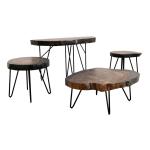 Live Edge Cocktail Table - Parota Epoxy - Image 5