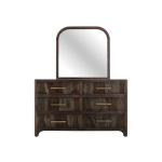 6 Drawer Dresser - Dark Praga - Image 5