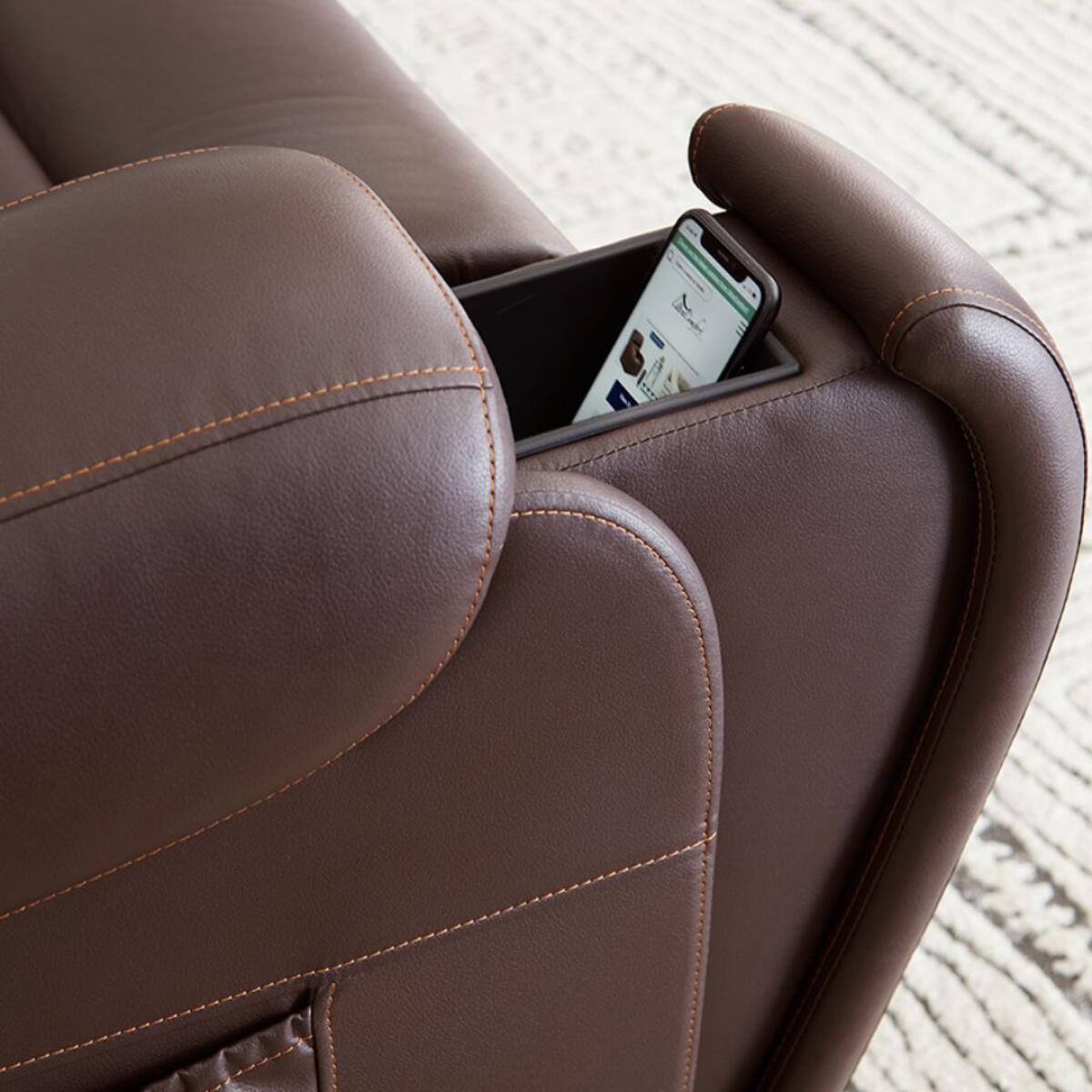 Uc671 5-zone Power Recliner Recliners Brown 6