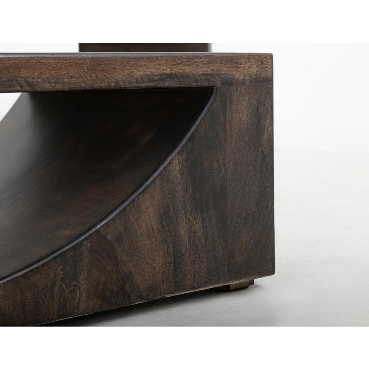 Wooden Cocktail Table – Dark Mezquite Cocktail & Coffee Tables Cocktail & Coffee Tables 7