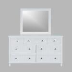 Westport Bedroom Dresser Mirror Dressers Blue 12