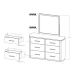 6 Drawer Dresser - Balam - Image 8