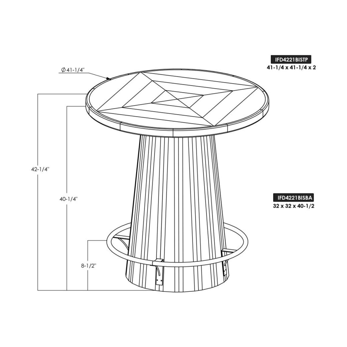 Bistro Table Top – Balam Bar Furniture Bar Furniture 10