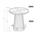 Bistro Table Top – Balam Bar Furniture Bar Furniture 18