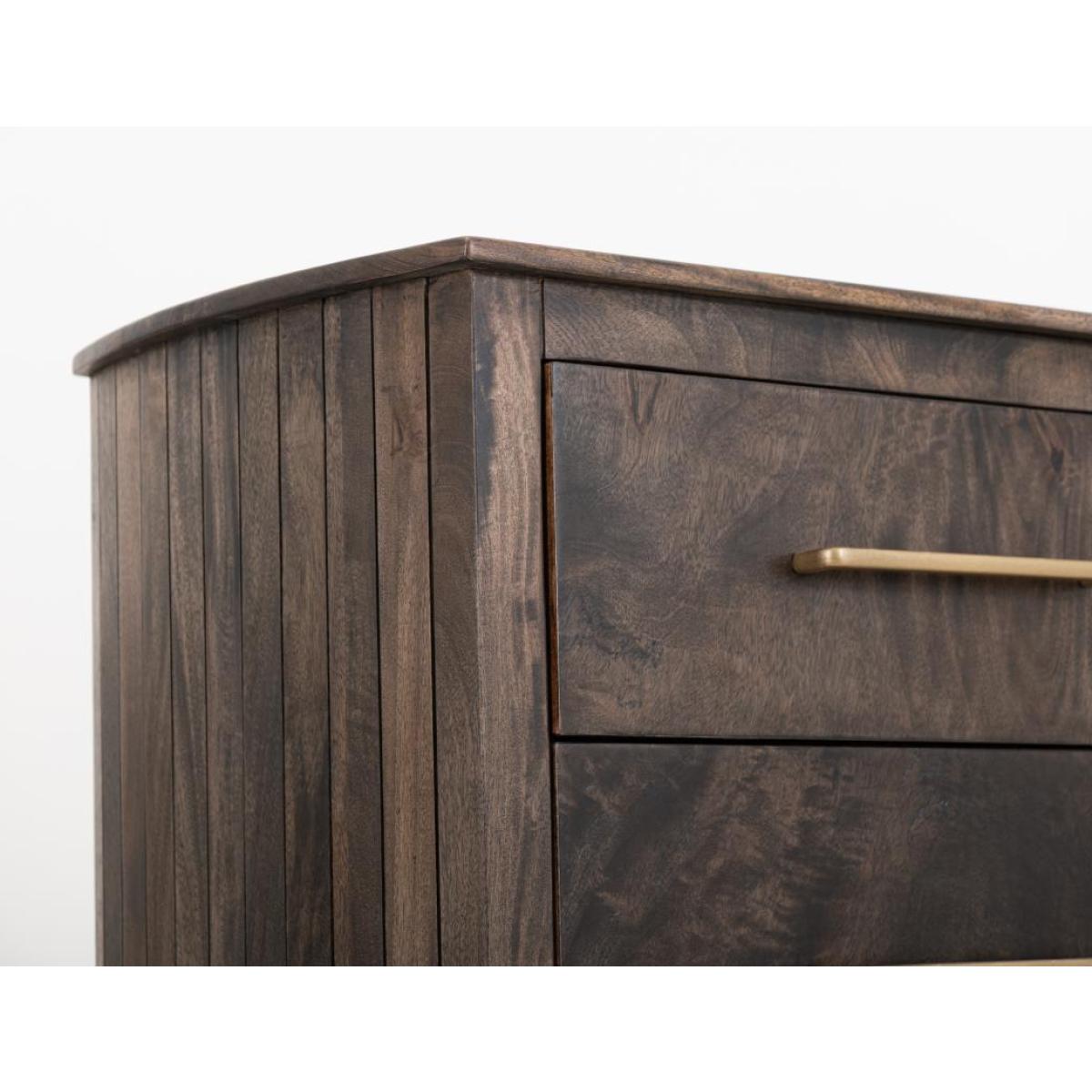 5 Drawer Chest - Dark Mezquite - Image 5