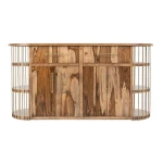 2 Drawer & 4 Door, 6 Shelf Kitchen Island – Balam Dining Storage Brown 17