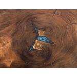 Live Edge Cocktail Table - Parota Epoxy - Image 10